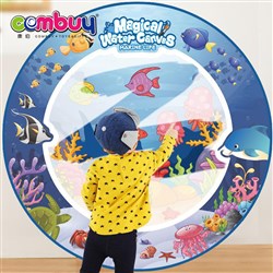 KB049941 KB049942 - Round canvas painting doodle magic mat water drawing kit for kids